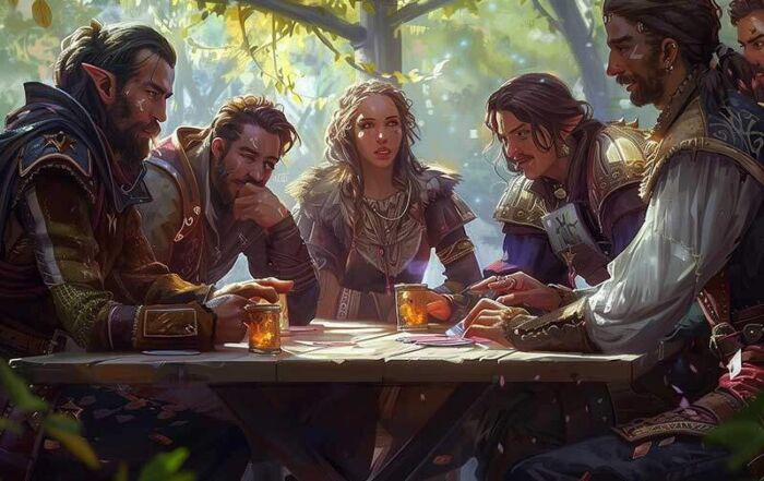 asymmetric fantasy card games